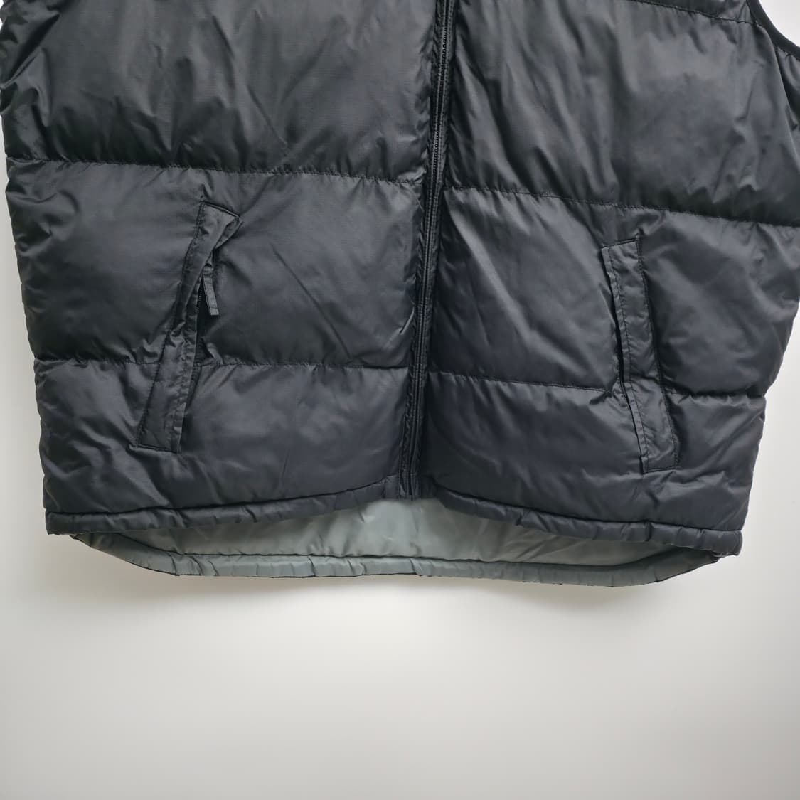 [XXL] 쇼트 SCHOTT 블랙 패딩 조끼 상품이미지3