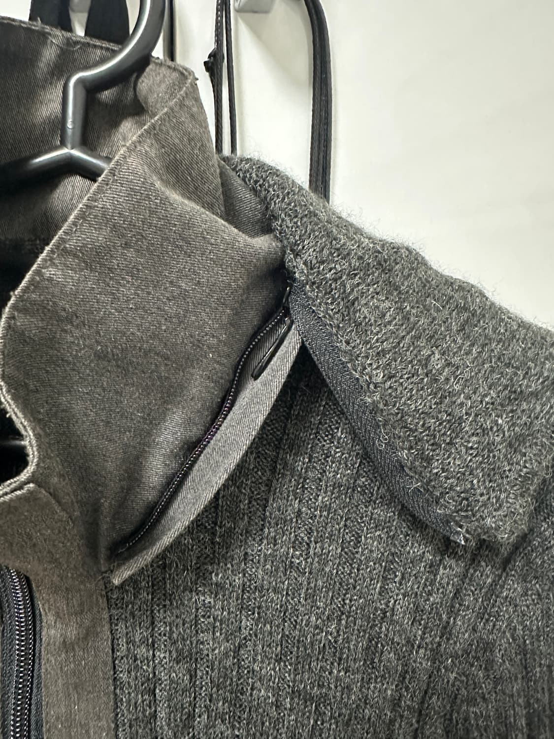 니트 포켓 투웨이 집업 상품이미지5