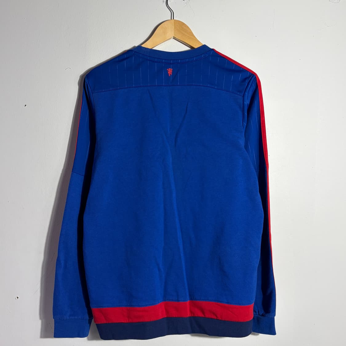 아디다스 레드 배색 블루 유니폼 티셔츠 (무료배송) 상품이미지3