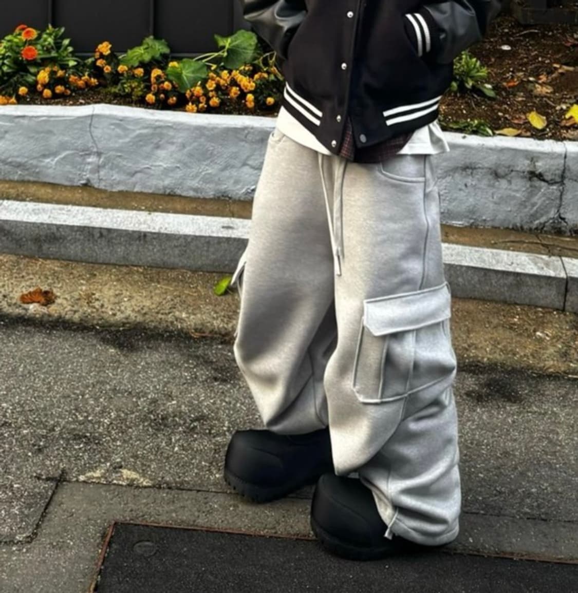 카미엔 오블리크 스웻팬츠 초판 상품이미지2