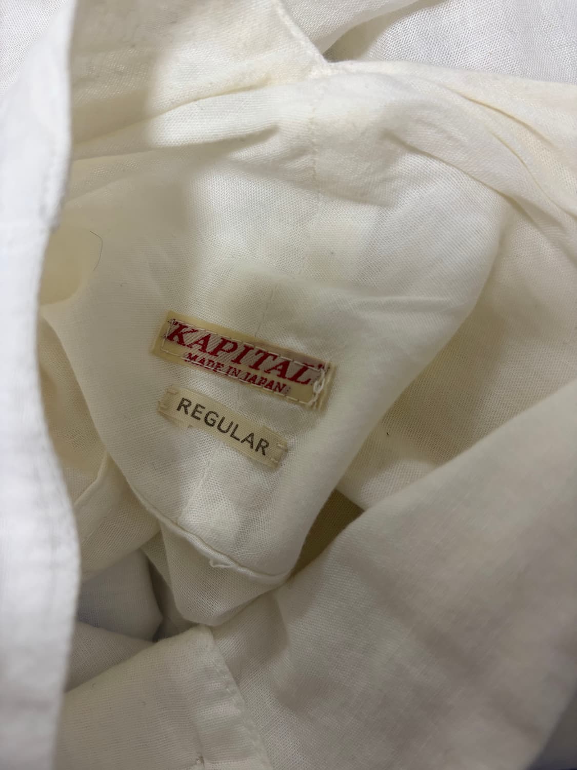 캐피탈 하이넥 긴팔 셔츠 [4/XL] 상품이미지4