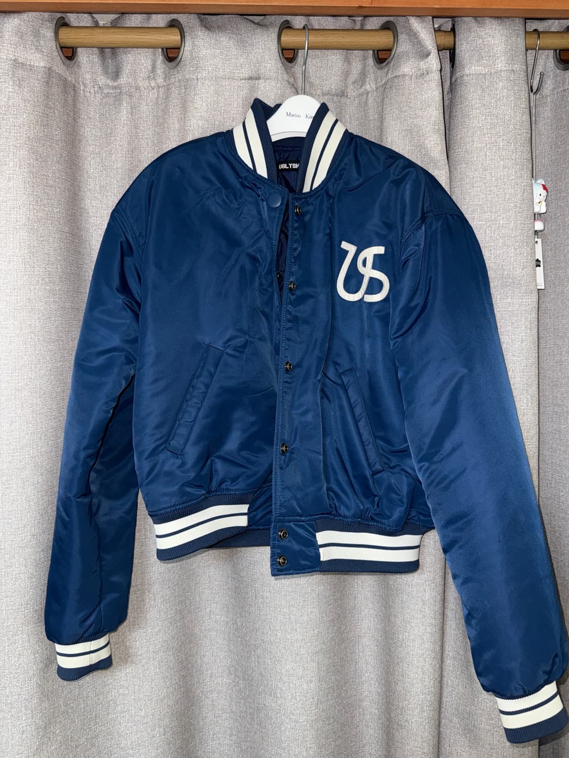 어글리쉐도우 야구점퍼 자켓 아우터 상품이미지2