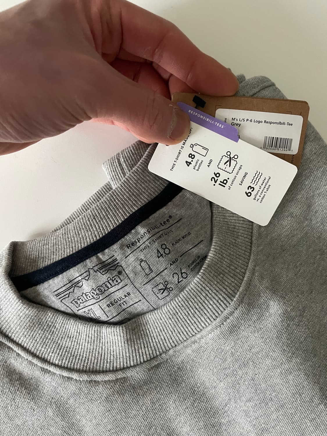 파타고니아 레귤러핏 크루넥 XL 상품이미지5