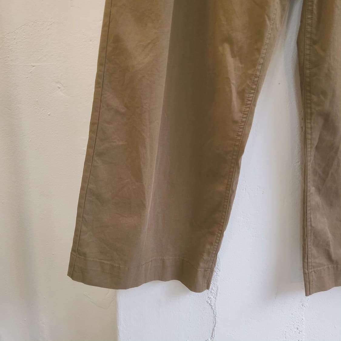 Denifits 카키브라운 벨티드 치노 팬츠 상품이미지5