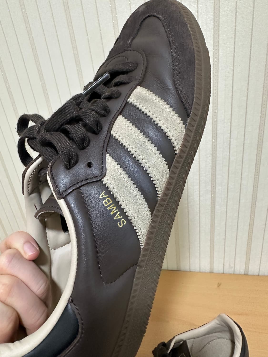 아디다스 삼바 OG 다크브라운 상품이미지4