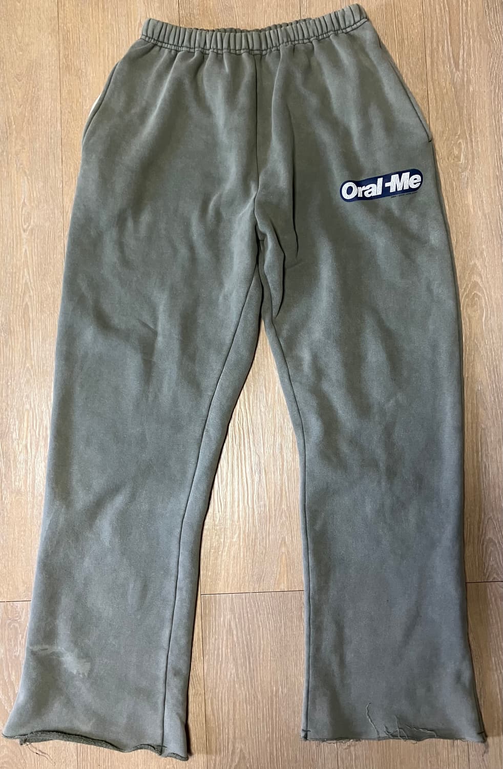 Sober 'overfade boot-cut sweat pants' 상품이미지3