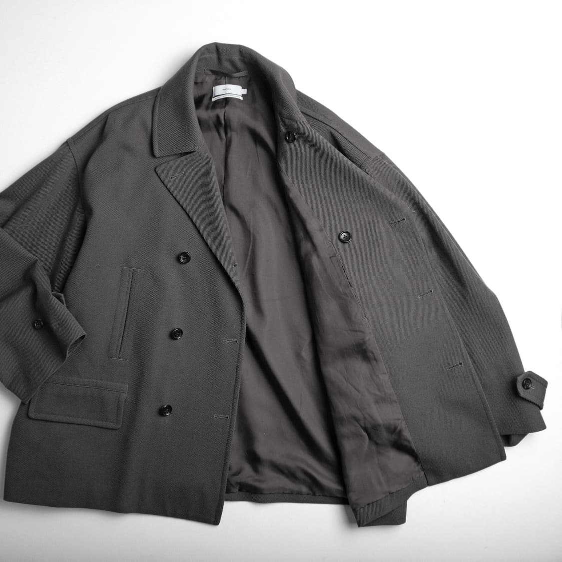 그라프페이퍼 울 코르스 피코트 2(105~)사이즈 상품이미지8