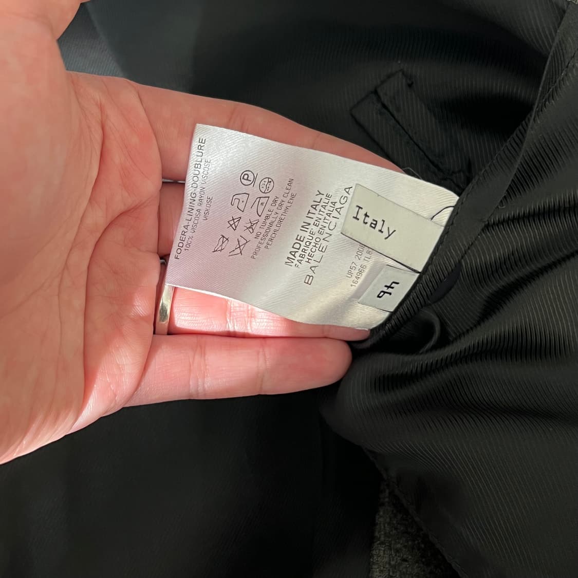 발렌시아가 울 밀리터리 자켓 상품이미지8