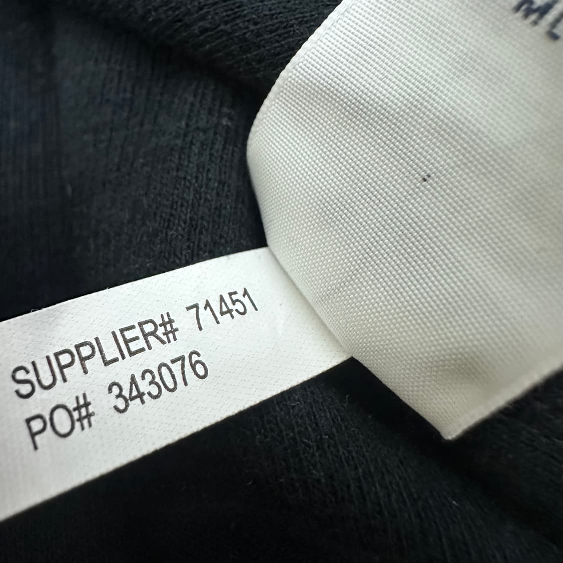 POLO 폴로 랄프로렌 반집업 니트 블랙 M 상품이미지7