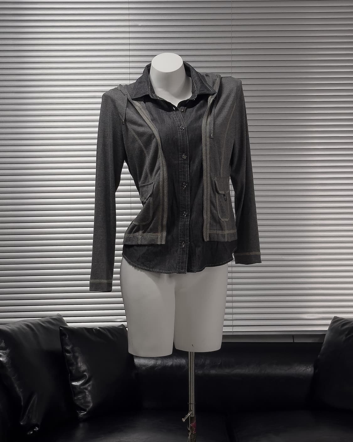 {UNKNOWN} Docking Shirt Hood Jacket   상품이미지1