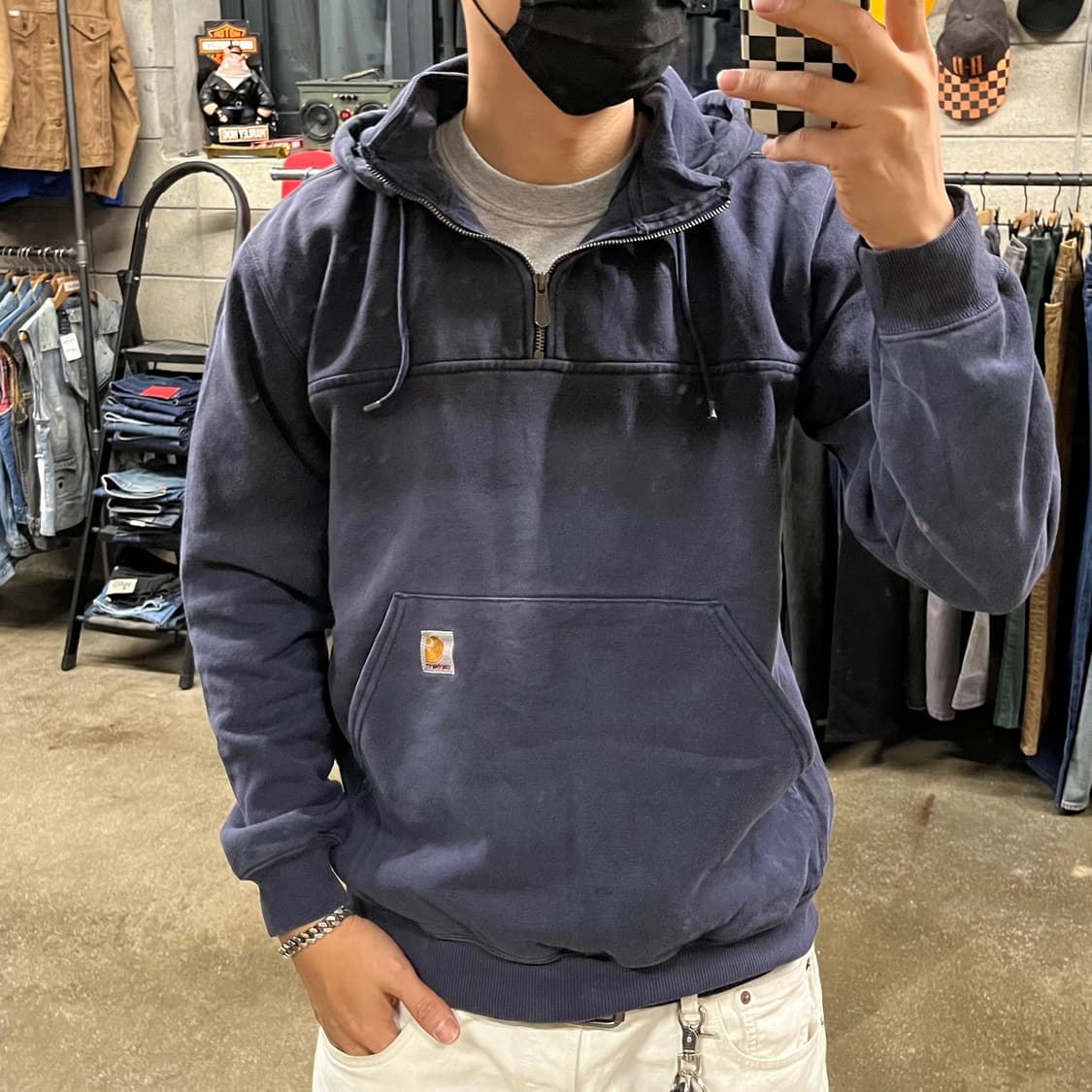 Carhartt zip 후드티 (100) 상품이미지6