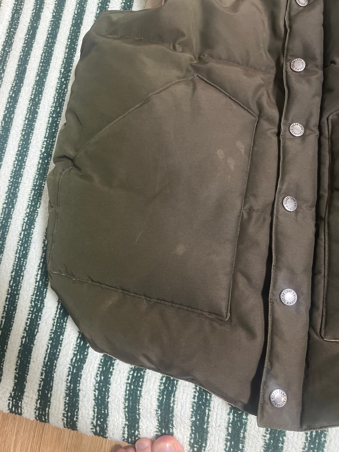 슈가케인 패딩 베스트 M 상품이미지4