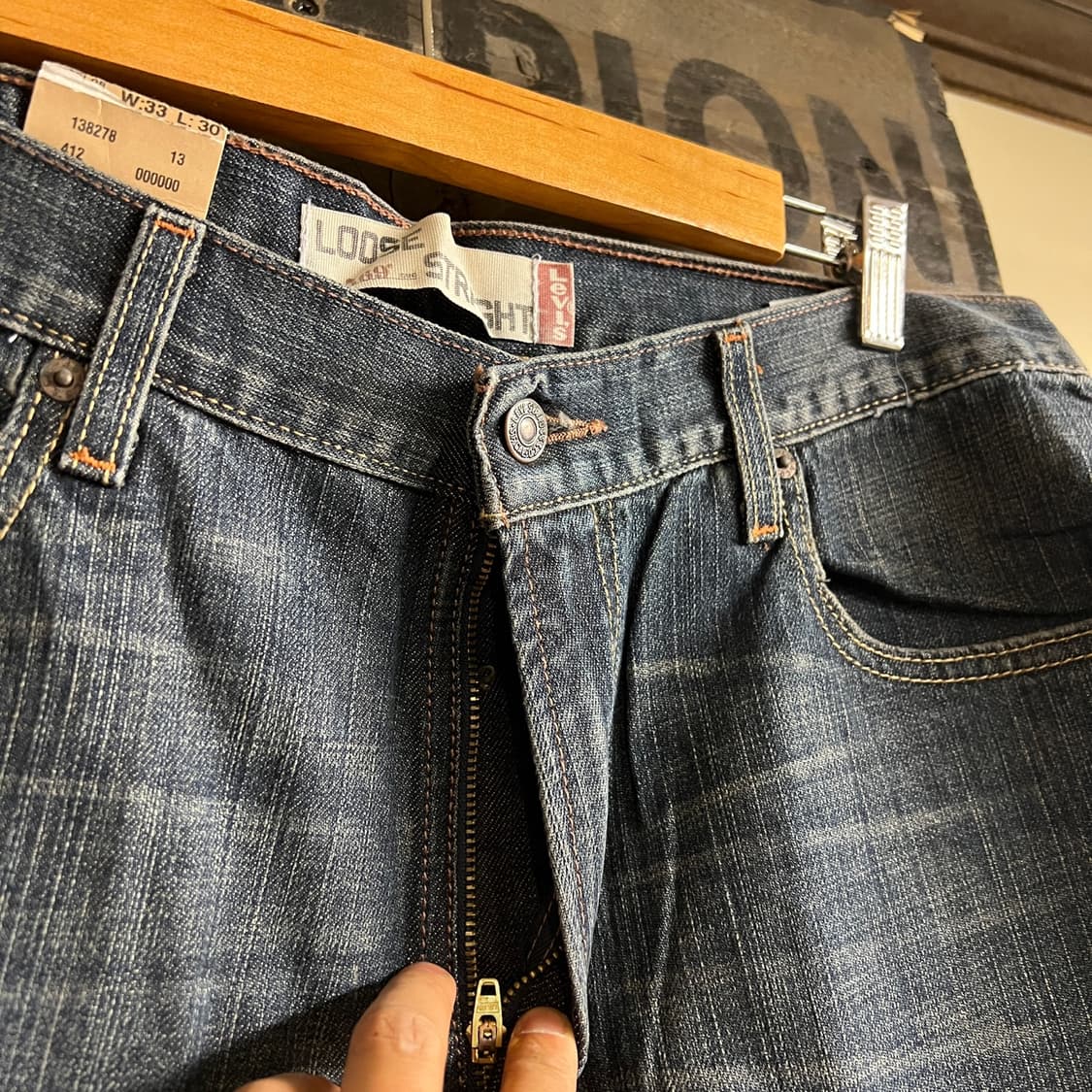 00's 리바이스 569 33x30 Size (34인치) 데드스탁 상품이미지4