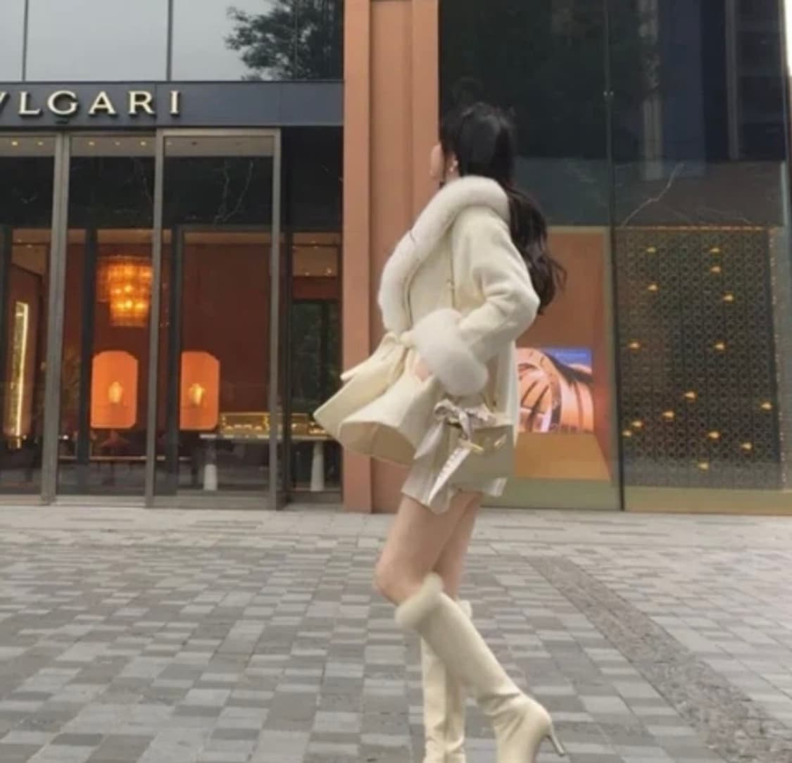 안젤라부티크 폭스 퍼 자켓 상품이미지2