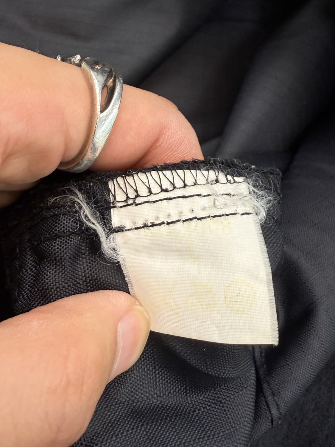 GGG 뿌르 옴므 90s 나일론 레더 자켓 상품이미지7