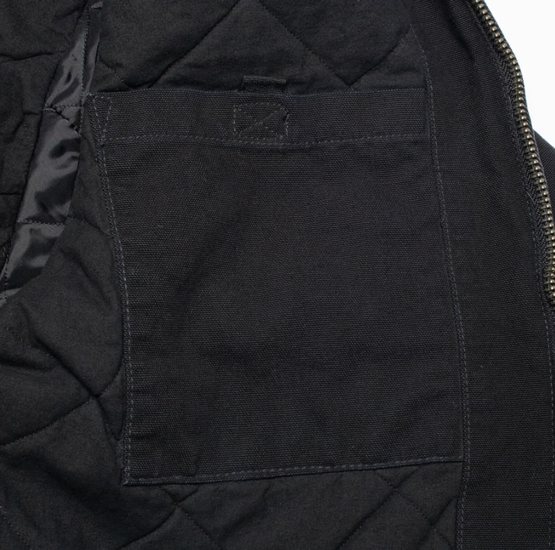 칼하트윕 오가닉 코튼 메이틀랜드 데님 팍손 봄버 블랙 스톤 워시드 상품이미지7