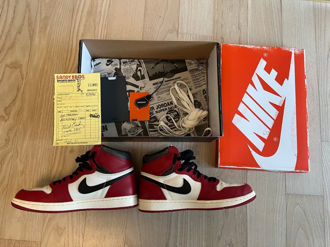 조던 1 시카고 / 로스트앤파운드 /265 상품이미지5