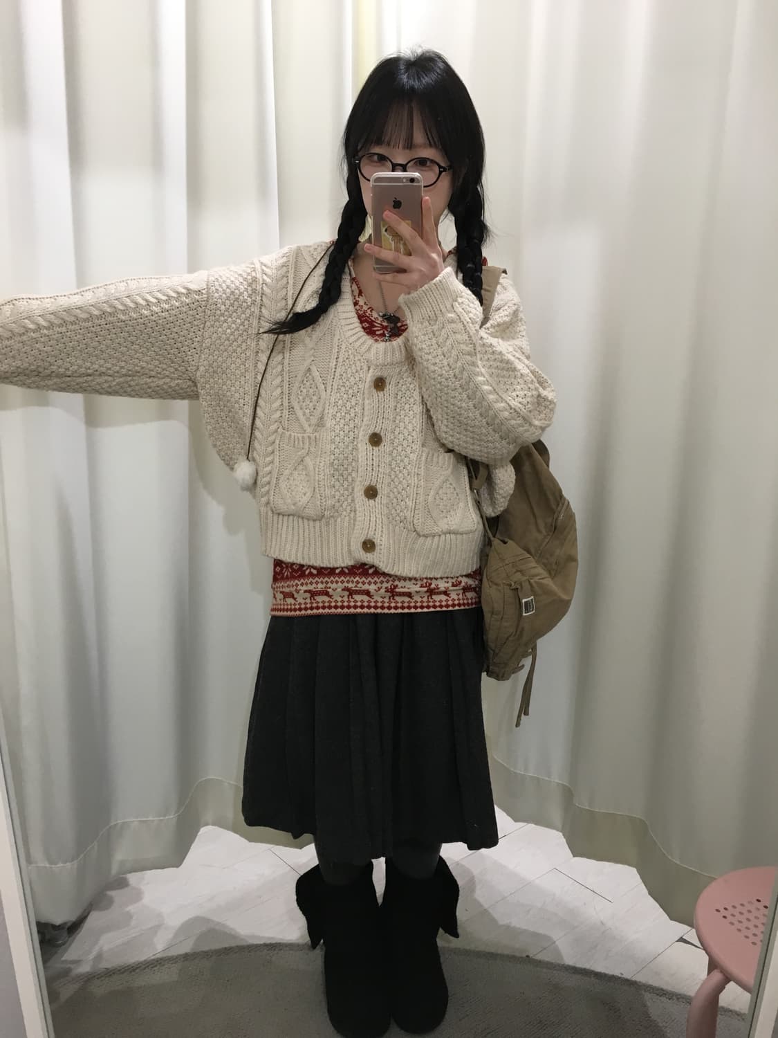 love and peace cardigan 상품이미지5