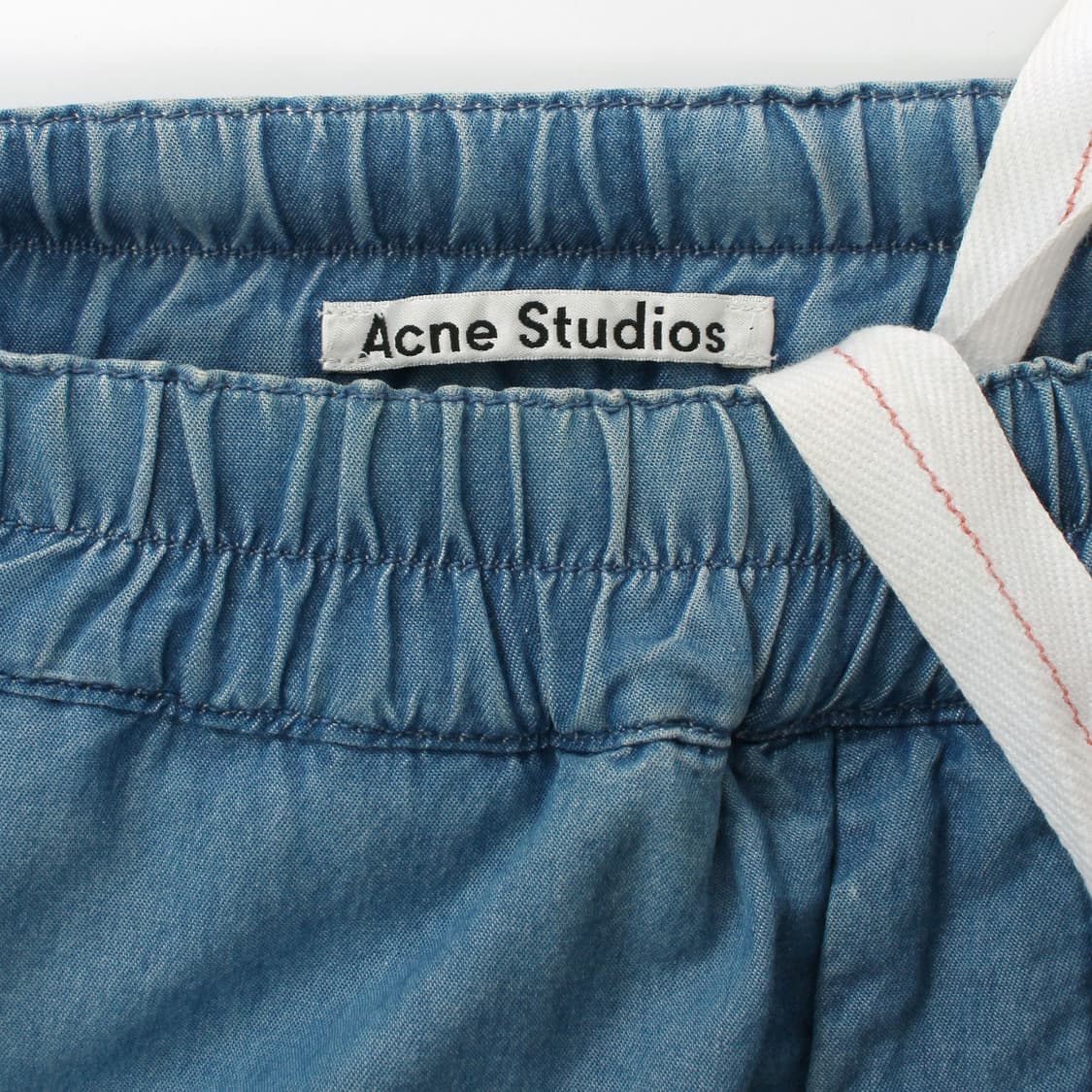 아크네 스튜디오 Acne 빈티지 데님 밴딩 반바지 팬츠 상품이미지1