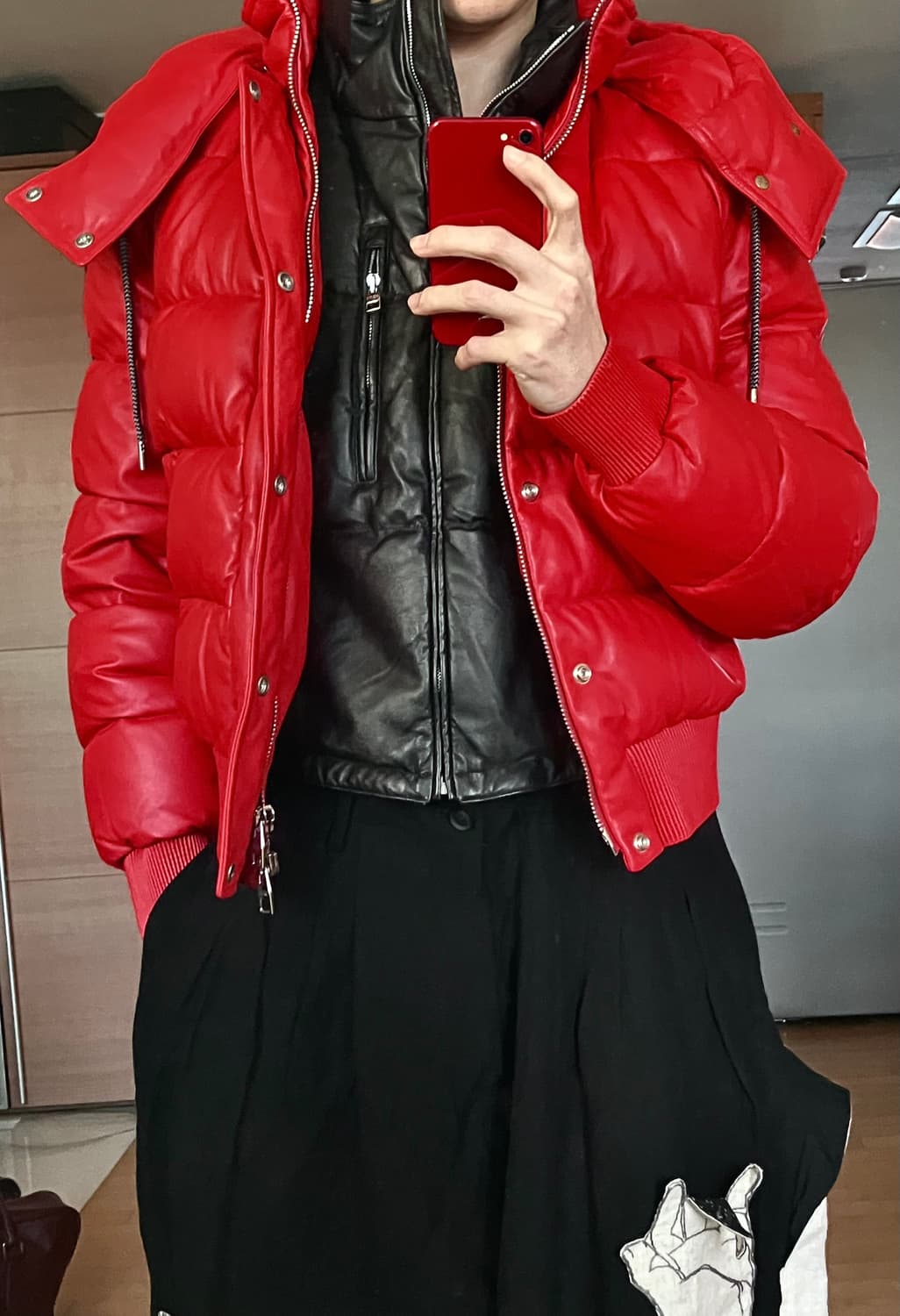 알렉산더 맥퀸 가죽 패딩 상품이미지3