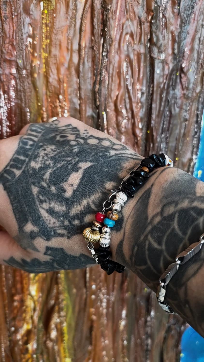 3cross Black Ritual Silver925 bracelet 상품이미지3