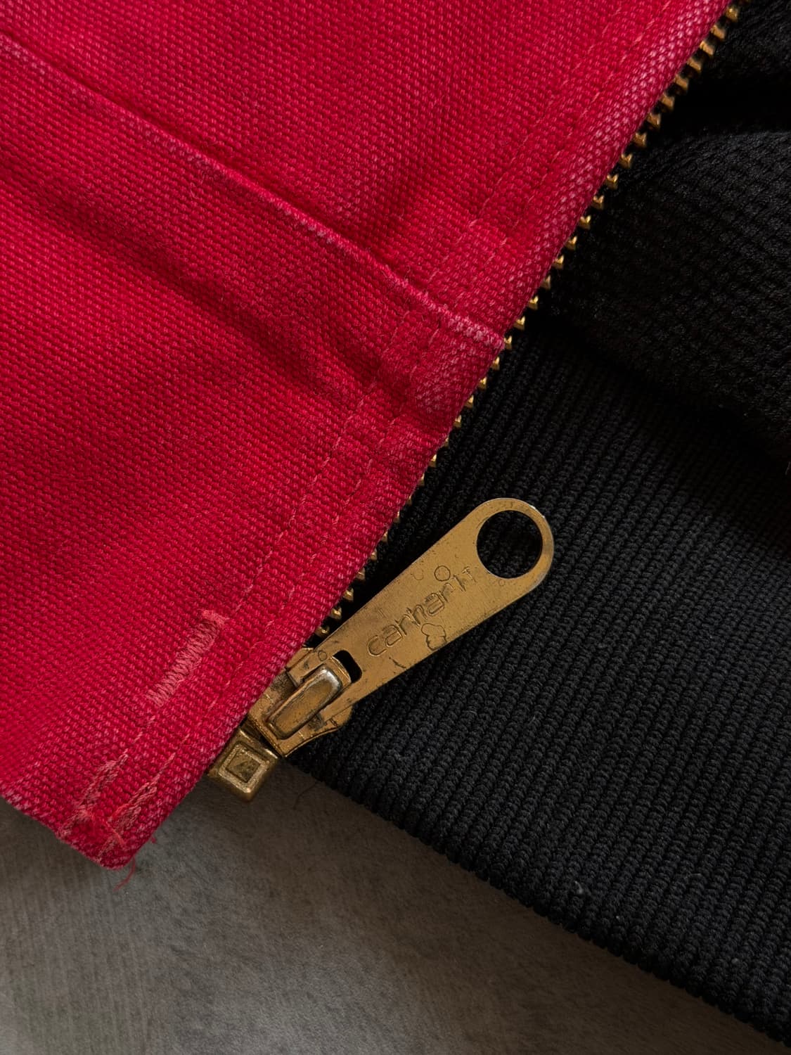 Carhartt 칼하트 90’s 덕 액티브 레드 워크 자켓 상품이미지10