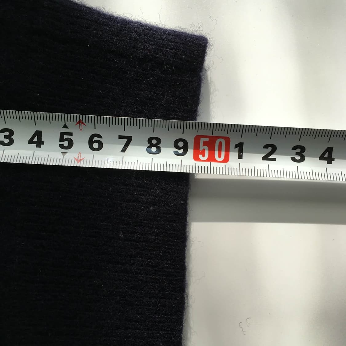 꼼데가르송 네이비 울 니트 걸즈 가디건(L) 상품이미지9