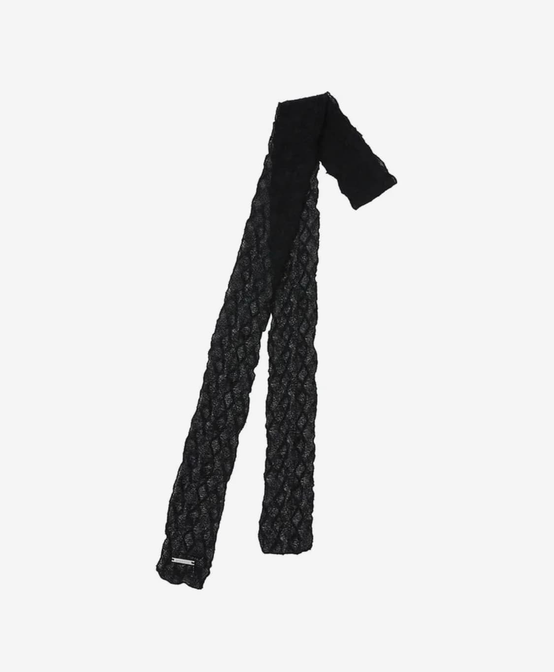 미세키 서울 Lace sheer scarf BLACK 상품이미지1