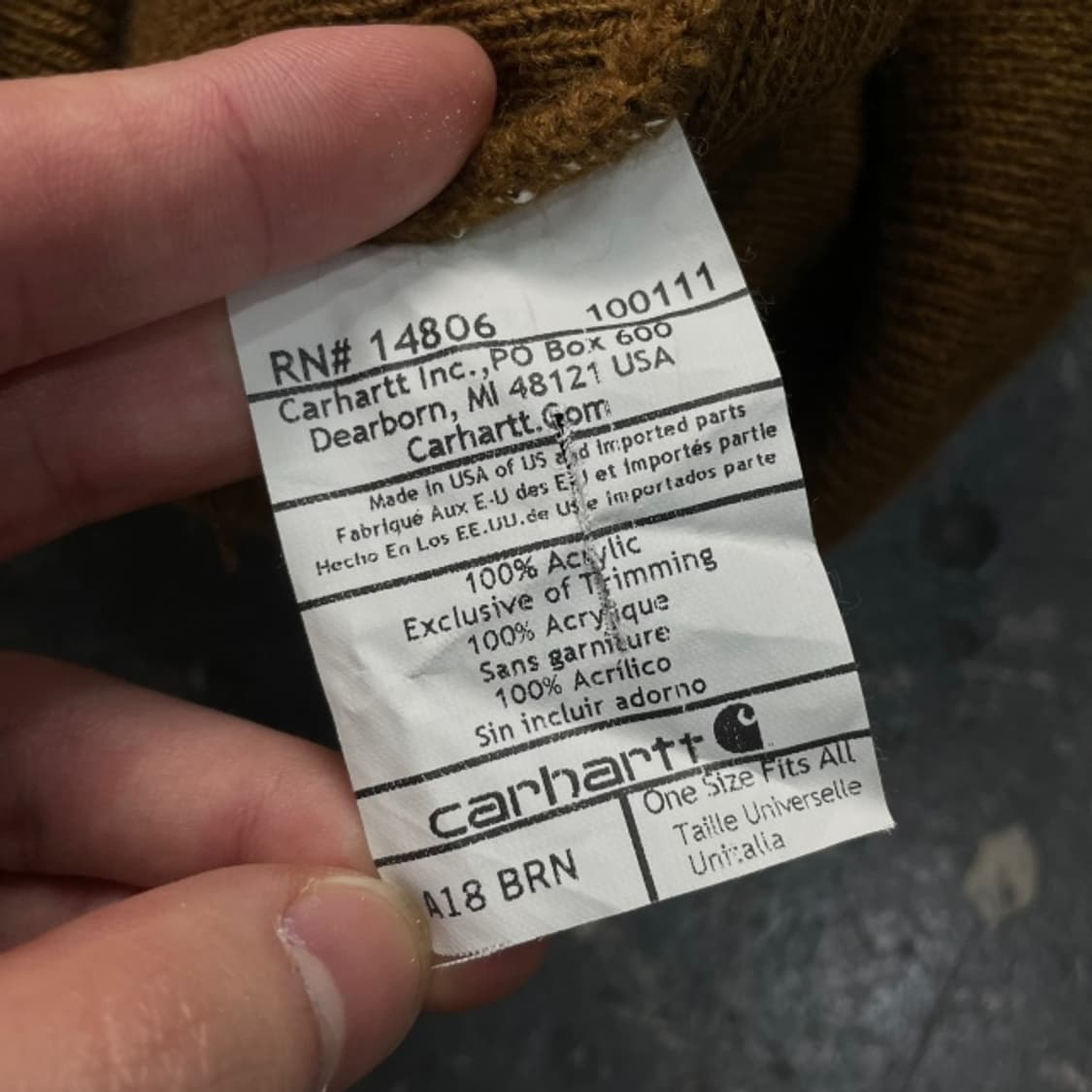 칼하트 비니 상품이미지3