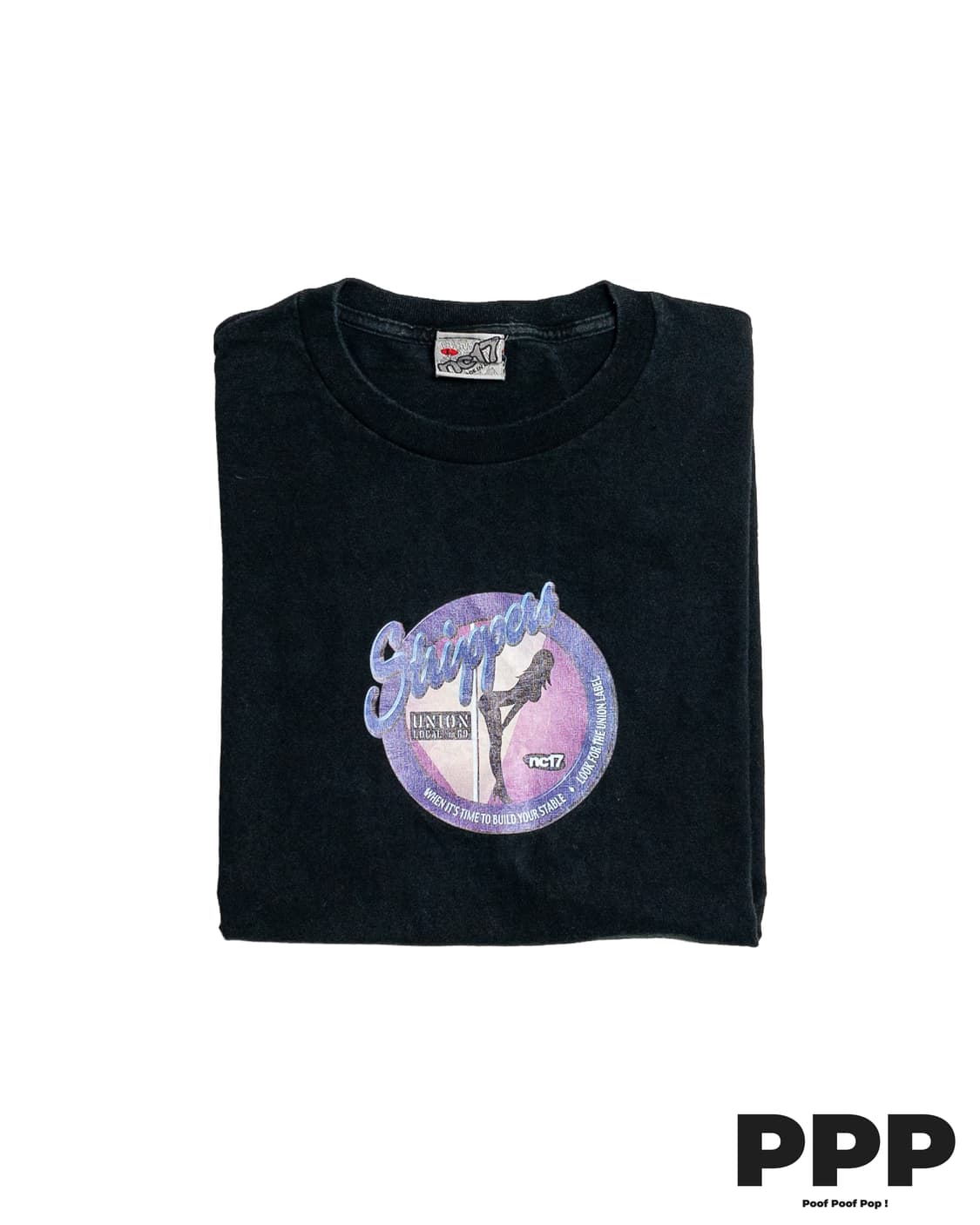 00’s NC-17 Strippers Union '69' 티셔츠 상품이미지1