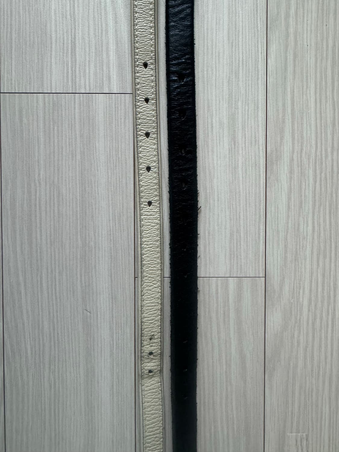 아워레가시 웨스턴 벨트 블랙/화이트 상품이미지2