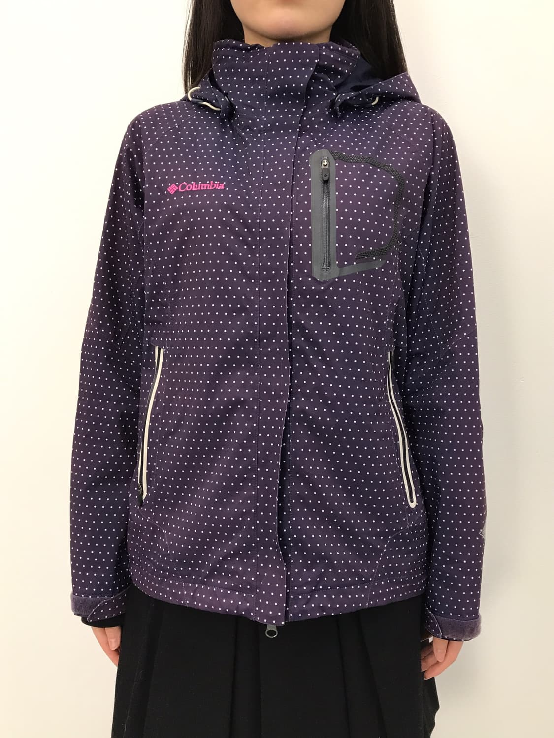 Columbia Titanium Purple Dot Jacket 상품이미지1