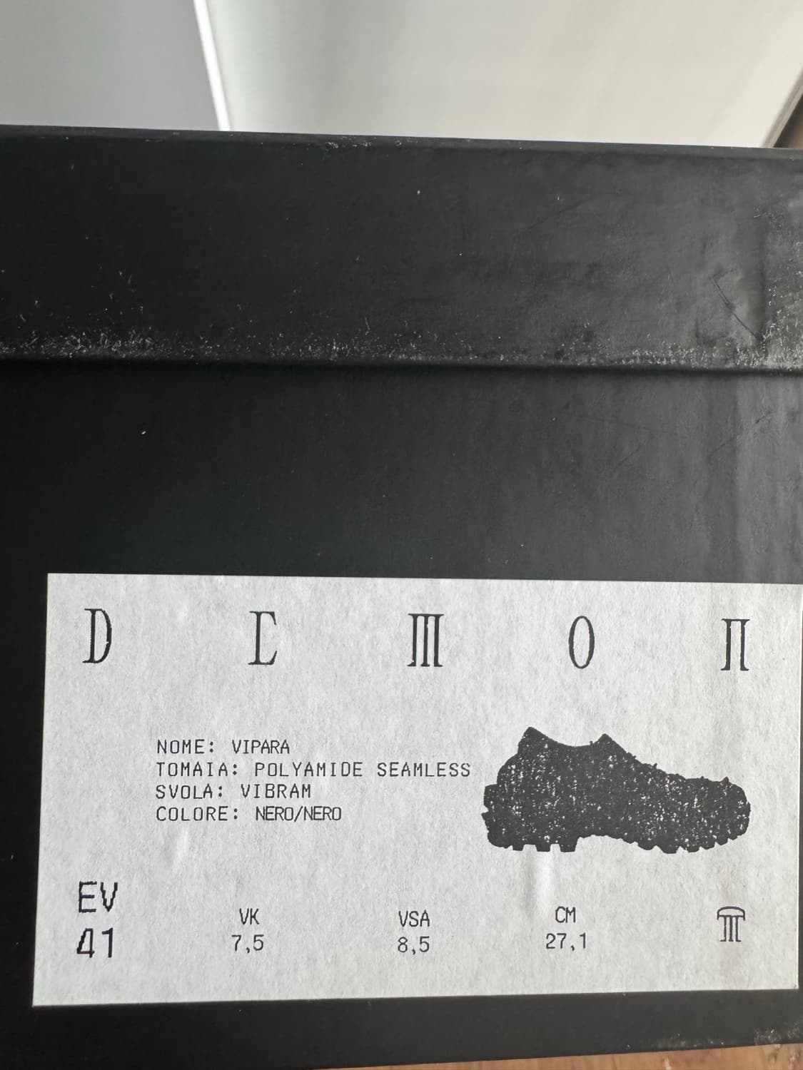 demon 블랙슈즈 상품이미지4