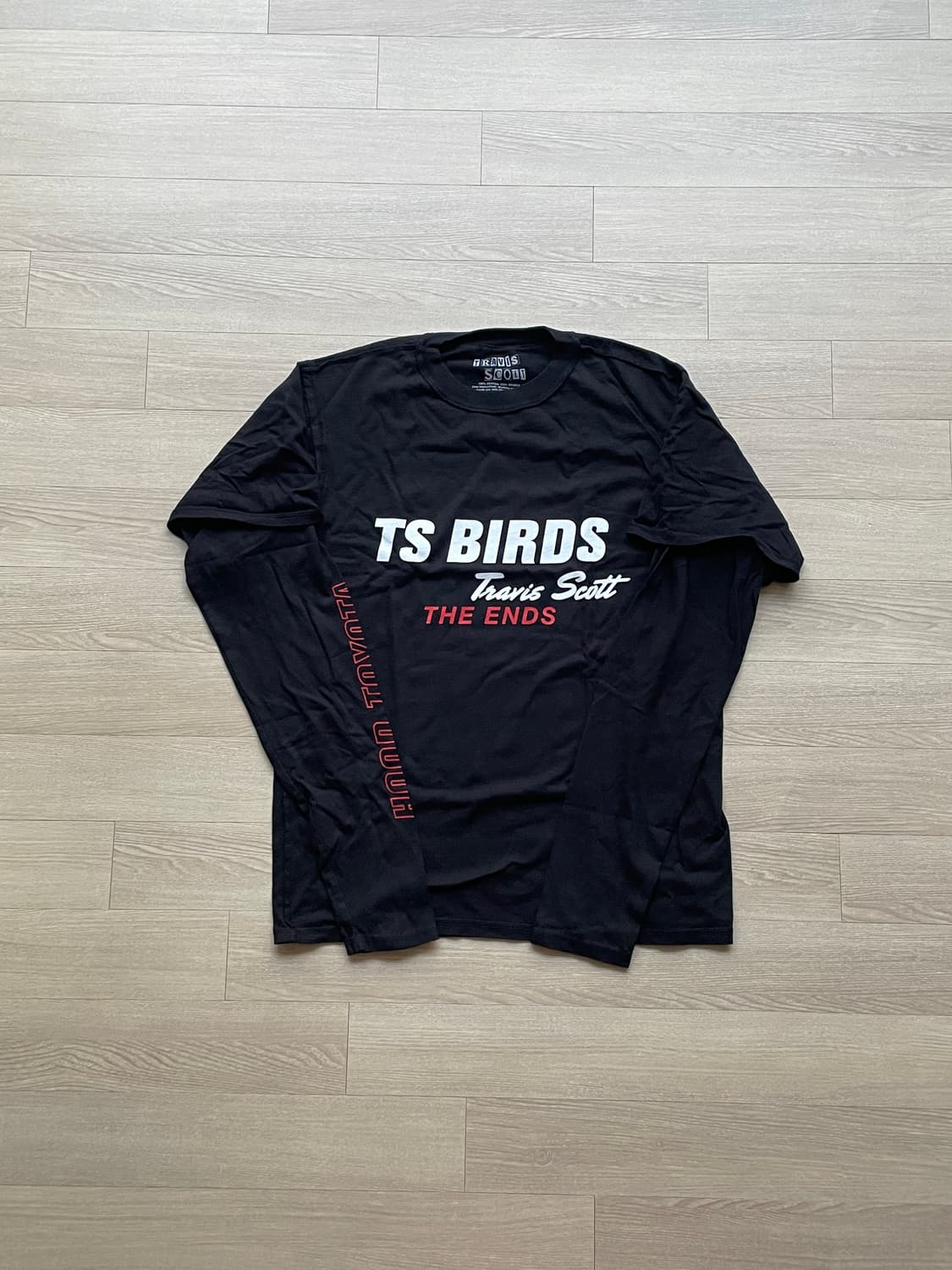 트래비스 스캇  TS BIRDS 롱 슬리브 티셔츠 상품이미지1