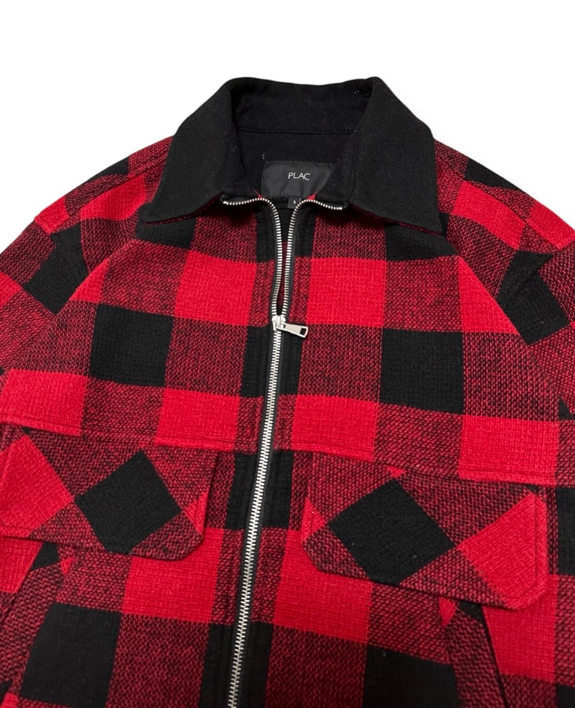 PLAC 체크 투웨이 집업 자켓 상품이미지4