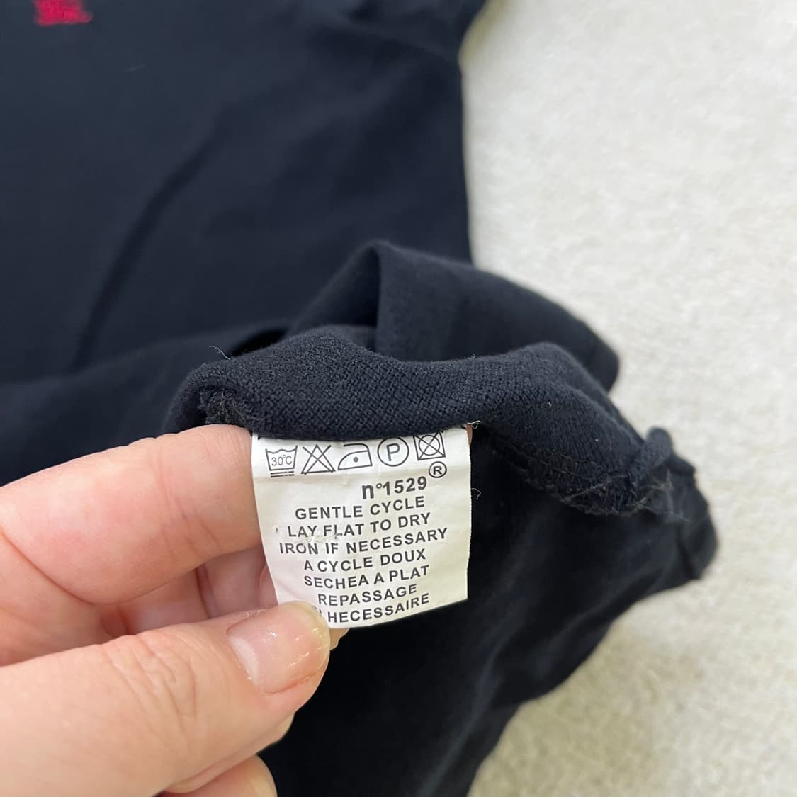 XL 빈티지 반팔 카라 티셔츠 0415M 상품이미지4