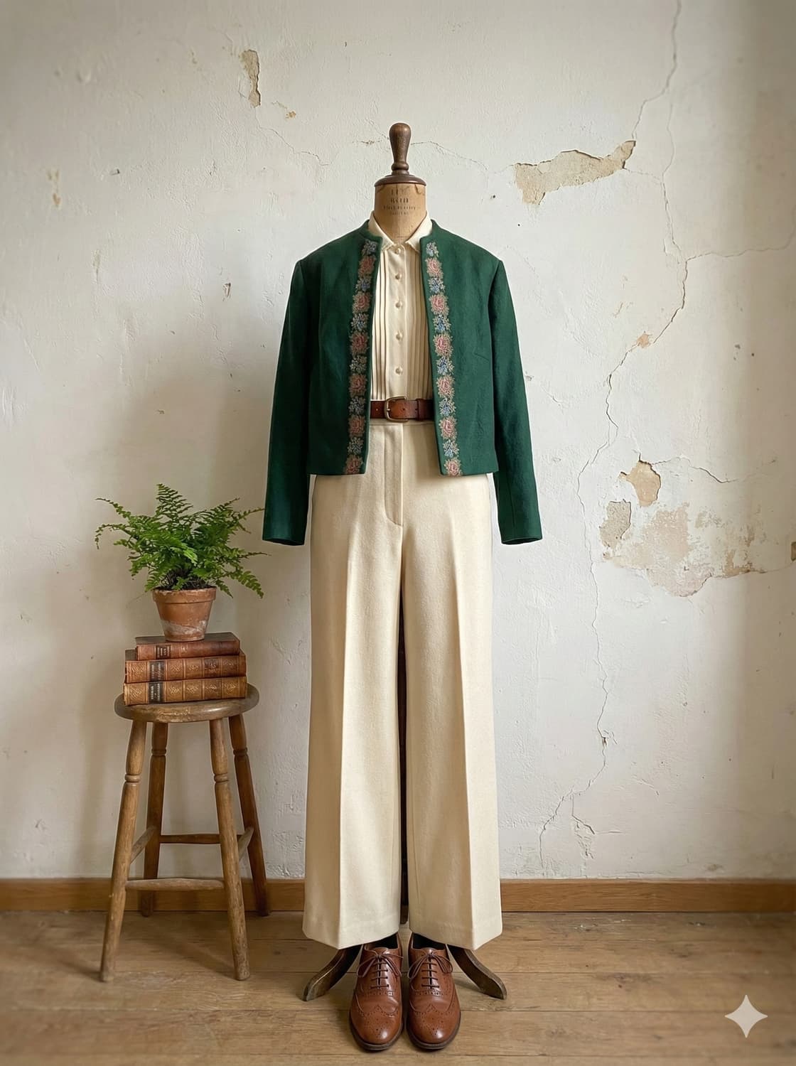  Vintage Tyrolean Wool  상품이미지3