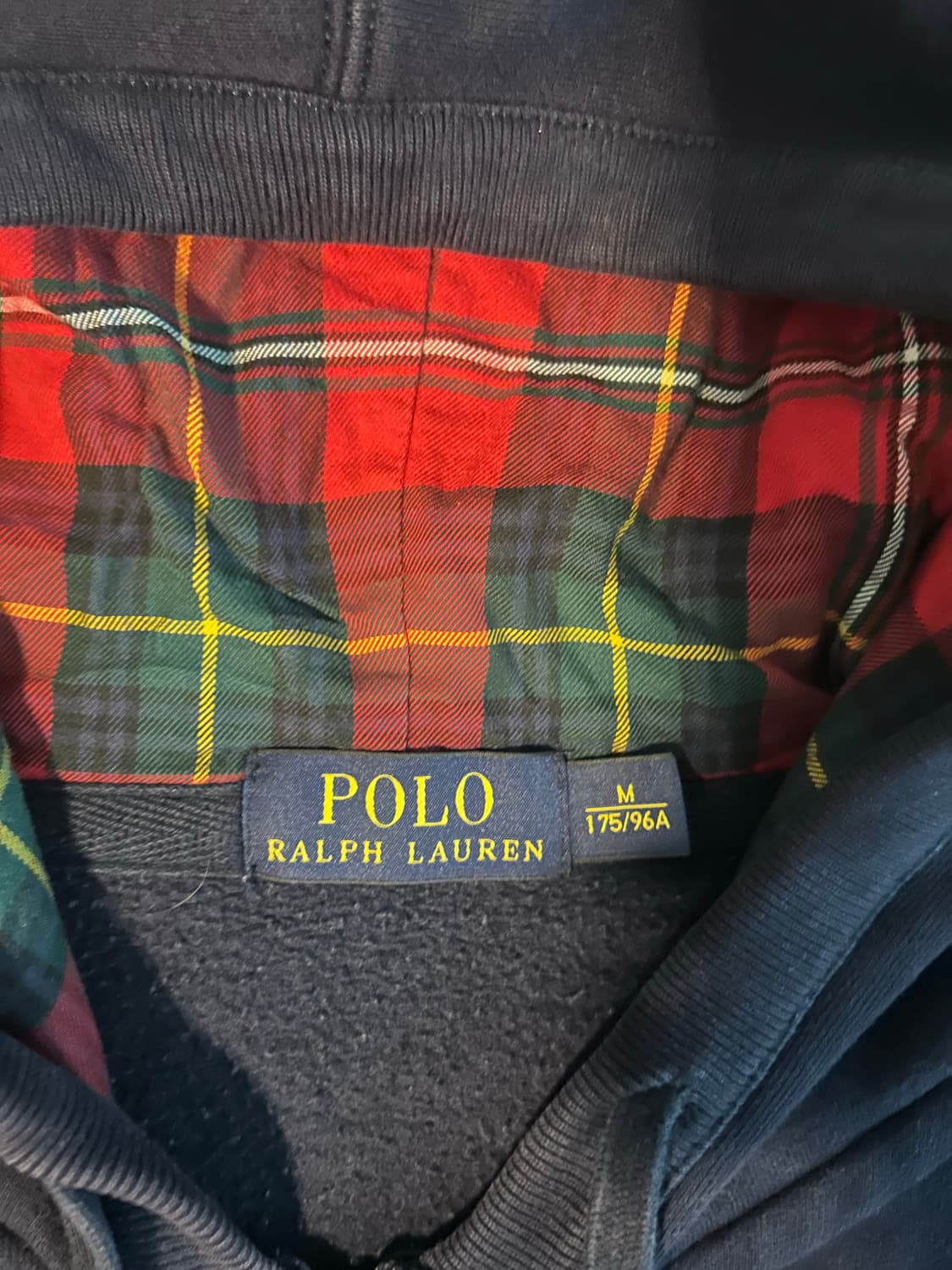 폴로 빅포니 체크 후드집업 상품이미지4