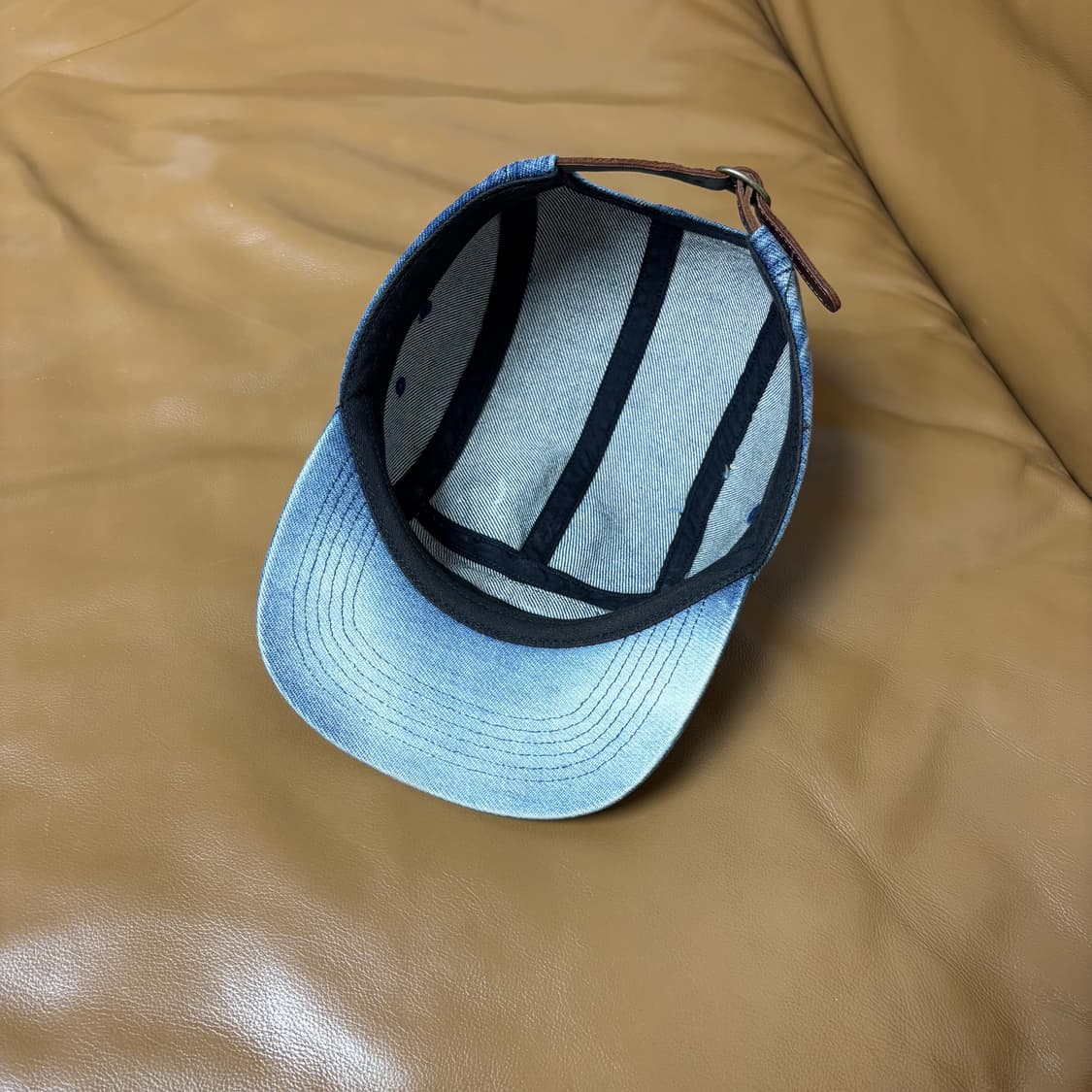 Supreme 슈프림 24ss 워시드 더티 인디고 데님 캠프캡 모자 상품이미지6