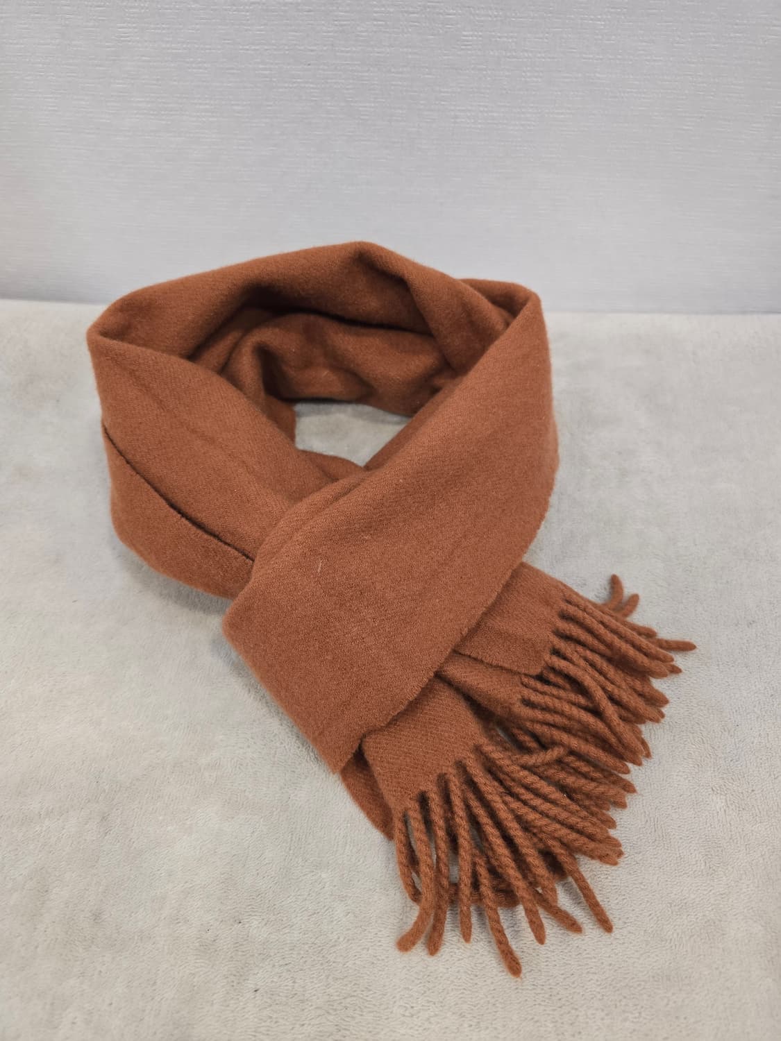 비비안웨스트우드 Vivienne Westwood 브라운 울 머플러 목도리 상품이미지2