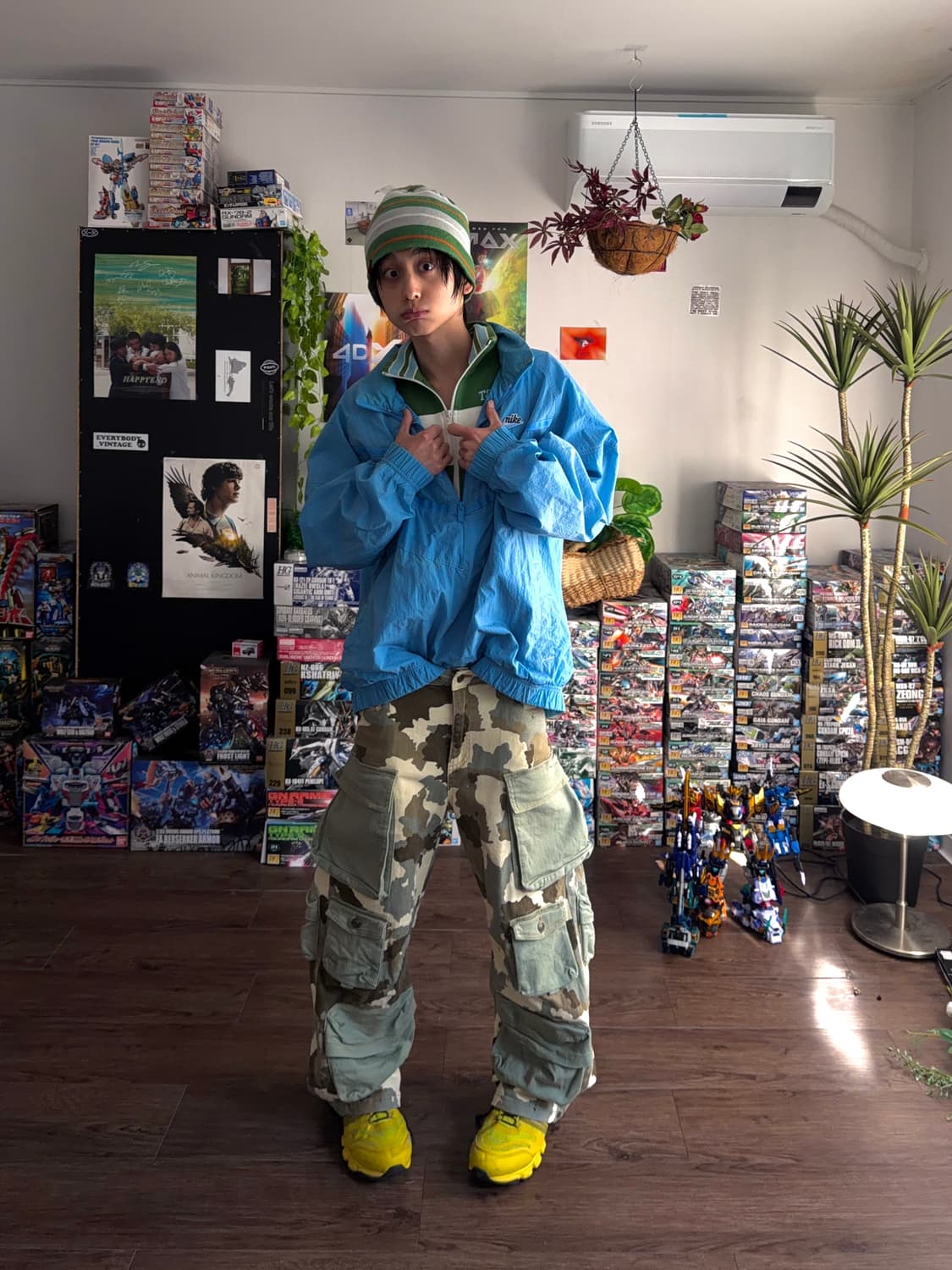Nike SW5 빅 로고 오버 아노락 상품이미지3