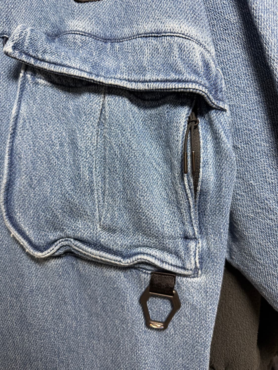 [L] 나이키 x 녹타 데님 셔츠 자켓 상품이미지3