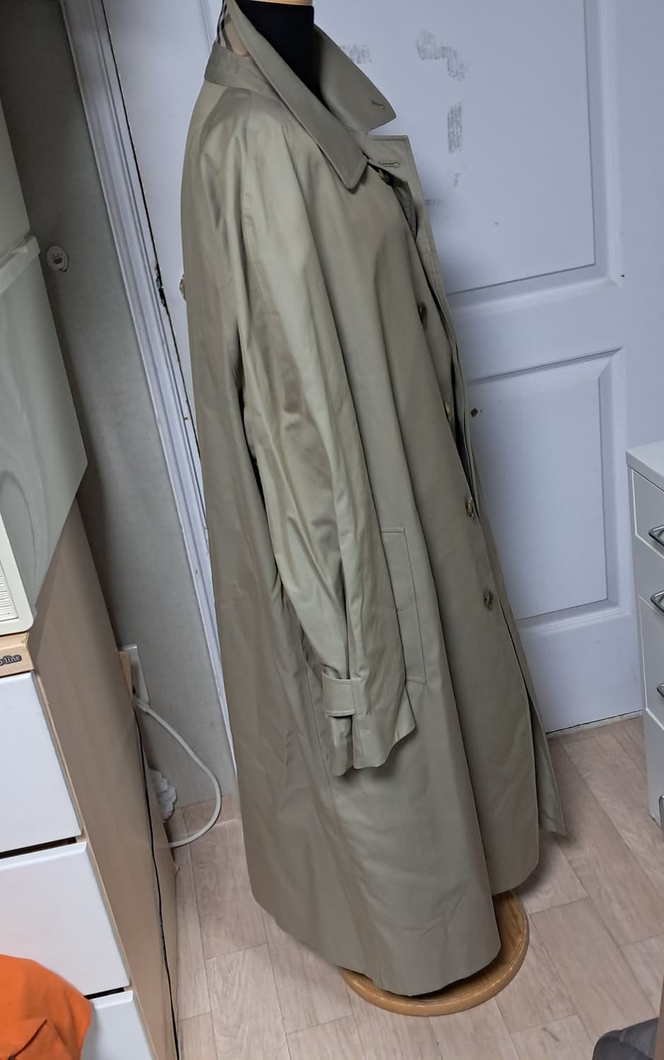 버버리 런던 트렌치 빈티지라인 코트 52R 약 105 상품이미지4