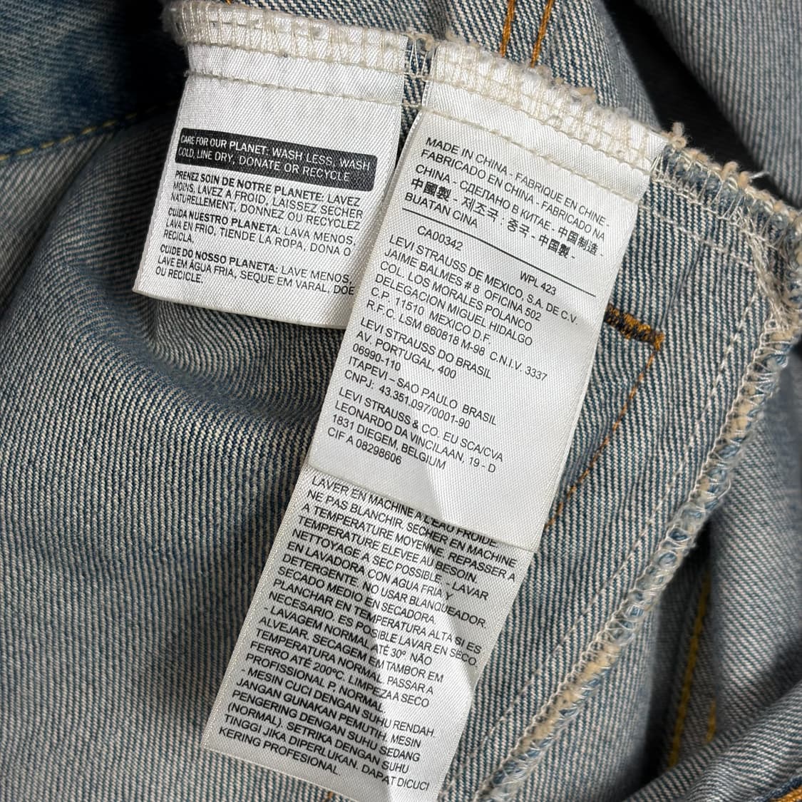 리바이스 짐 필립스 트러커 자켓 상품이미지7