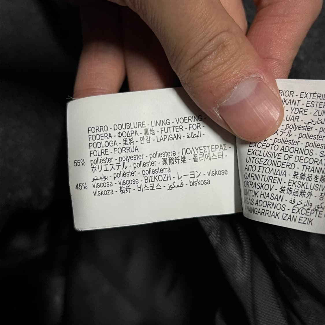 자라 비스코스 MA-1 항공점퍼 봄버자켓 [다크 그레이] M/95 상품이미지6