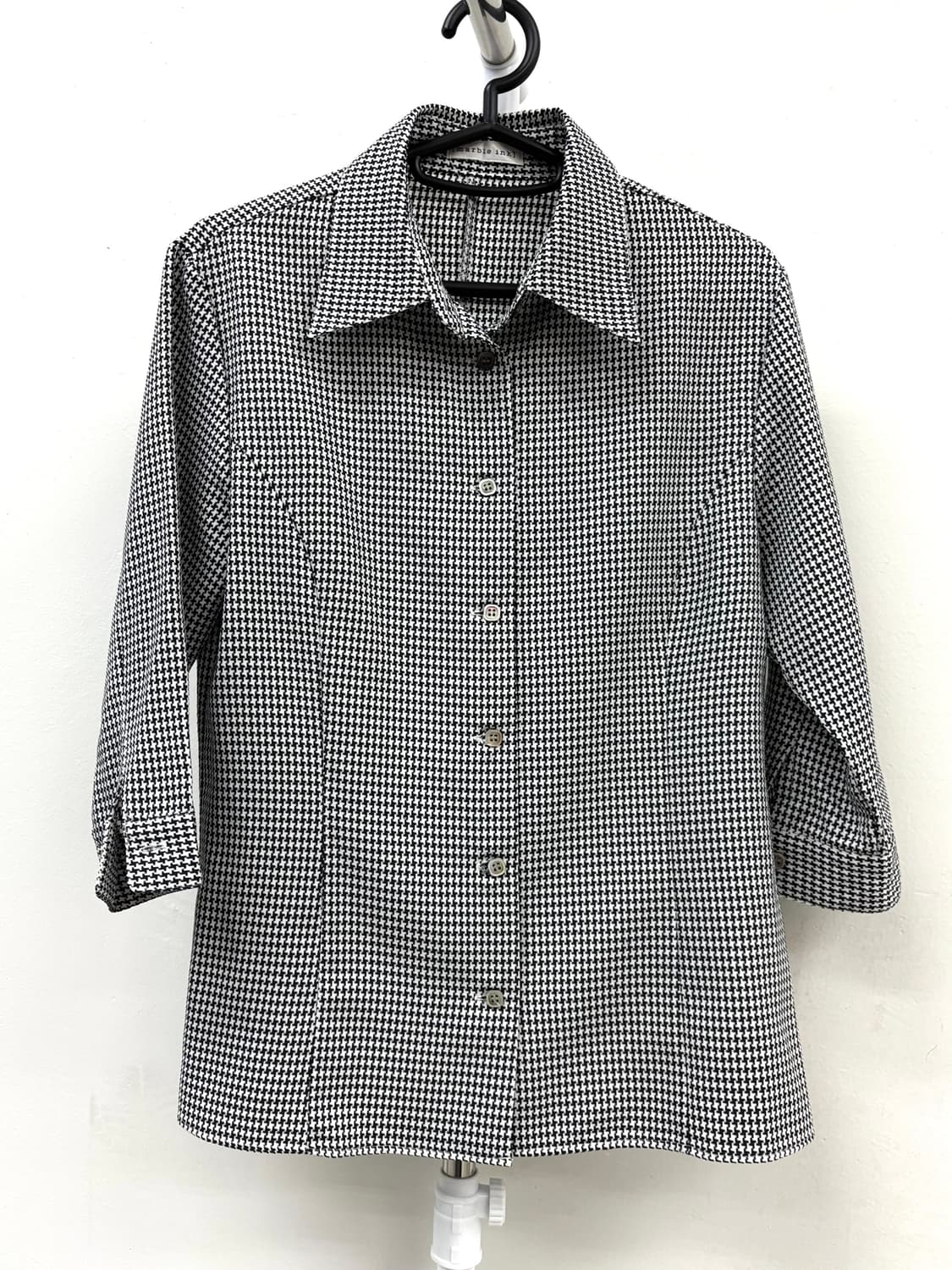 빈티지 하운드체크 셔츠 상품이미지5