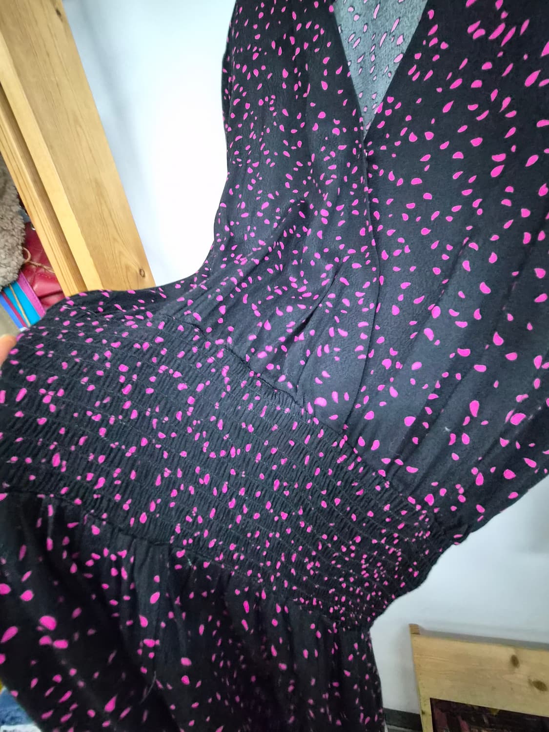 레니본 레이온 실크 롱 원피스 상품이미지3