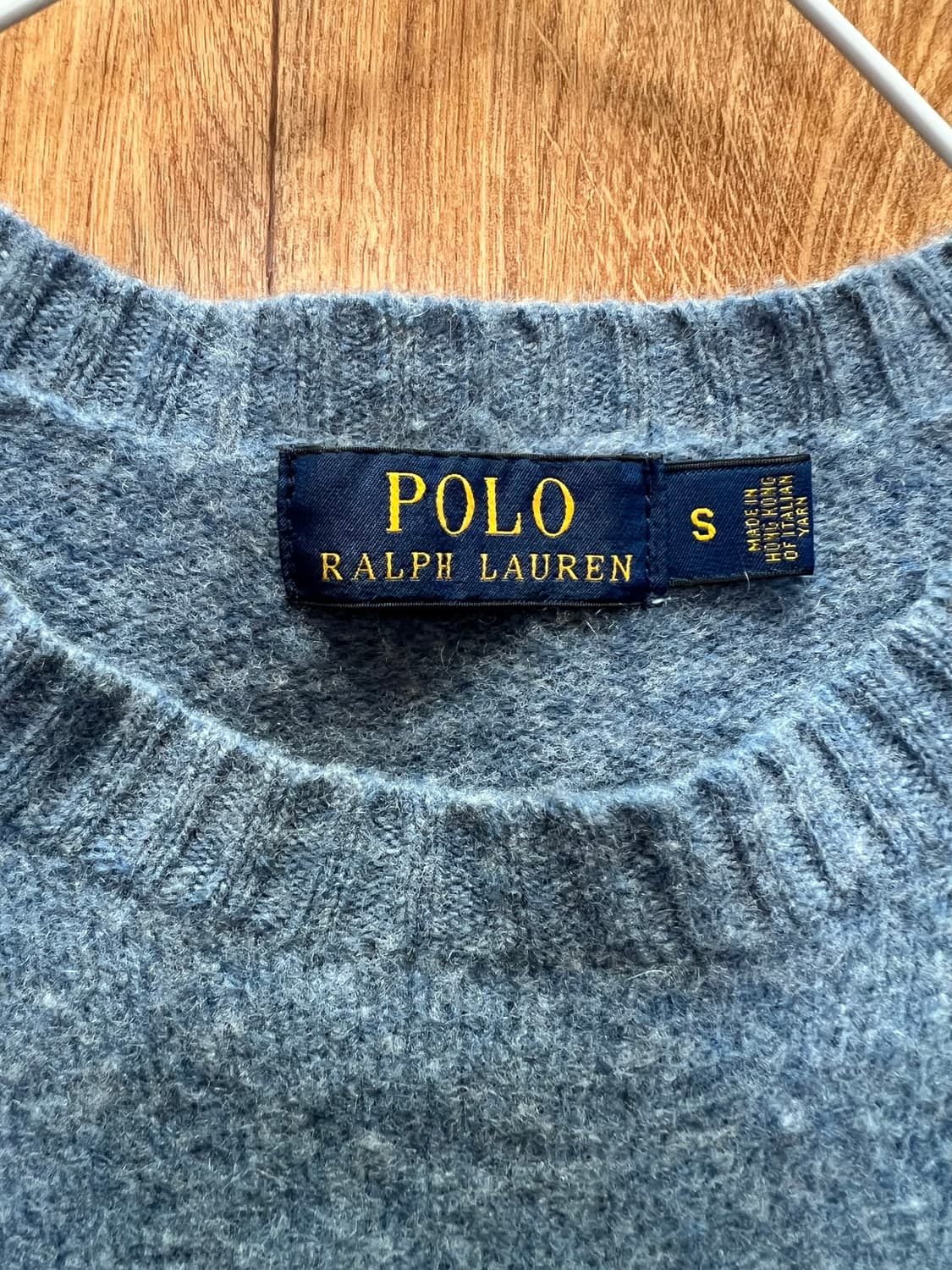폴로 랄프로렌 울 캐시미어 크루넥 니트 상품이미지3
