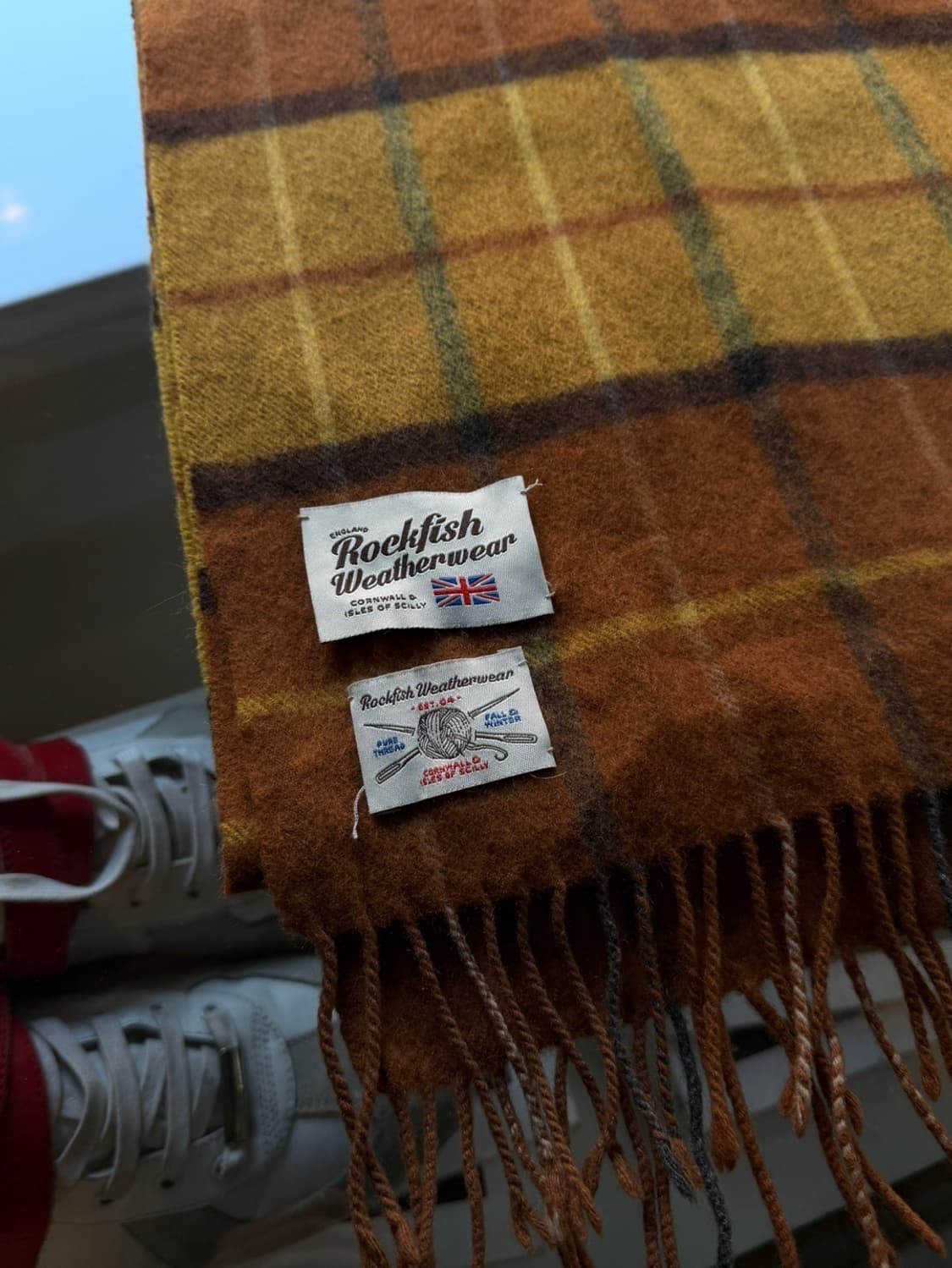 락피쉬 스코티쉬 램스울 머플러 상품이미지10