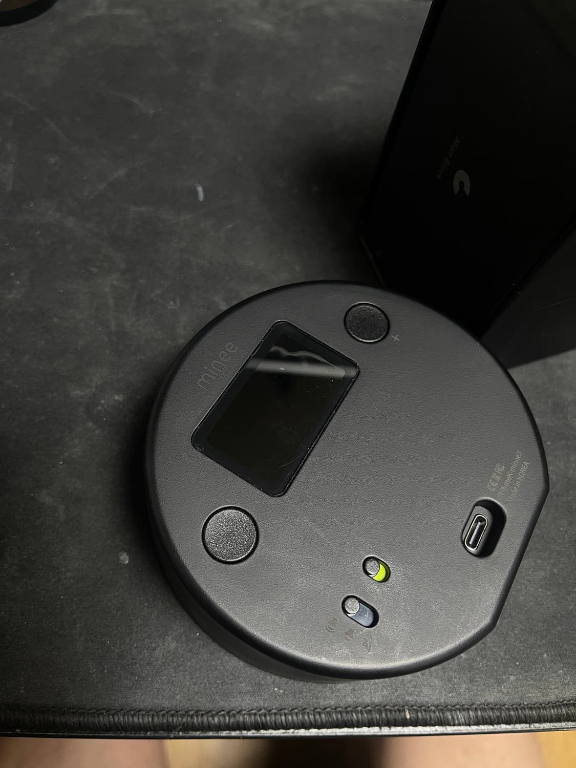 마이니 타이머 매트 블랙 상품이미지3